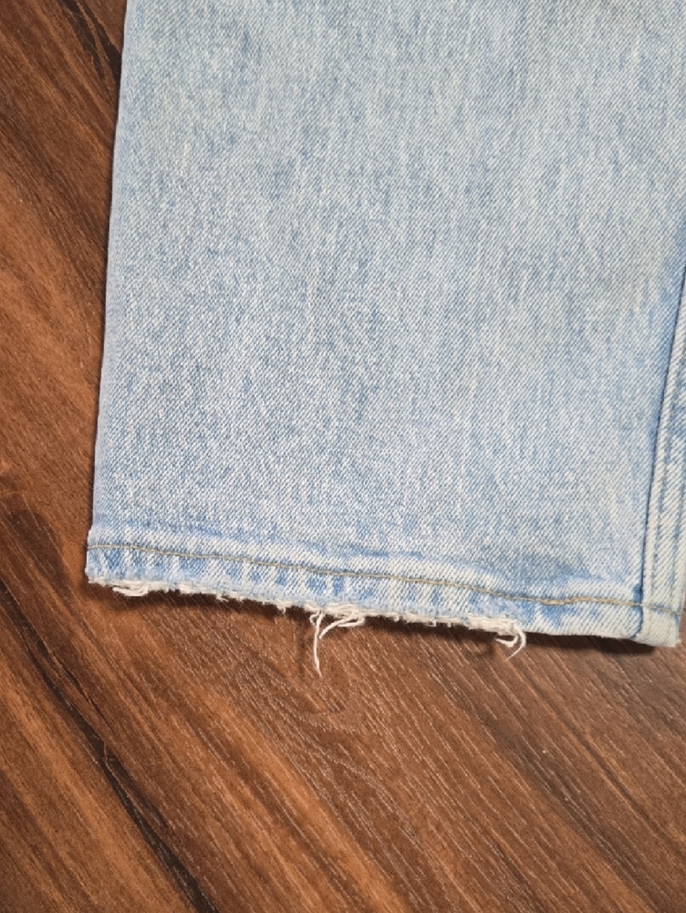 Abercrombie & Fitch The 90s Straight Ultra High Rise Curve Love Sz 27 Light Wash - Picture 7 of 10
